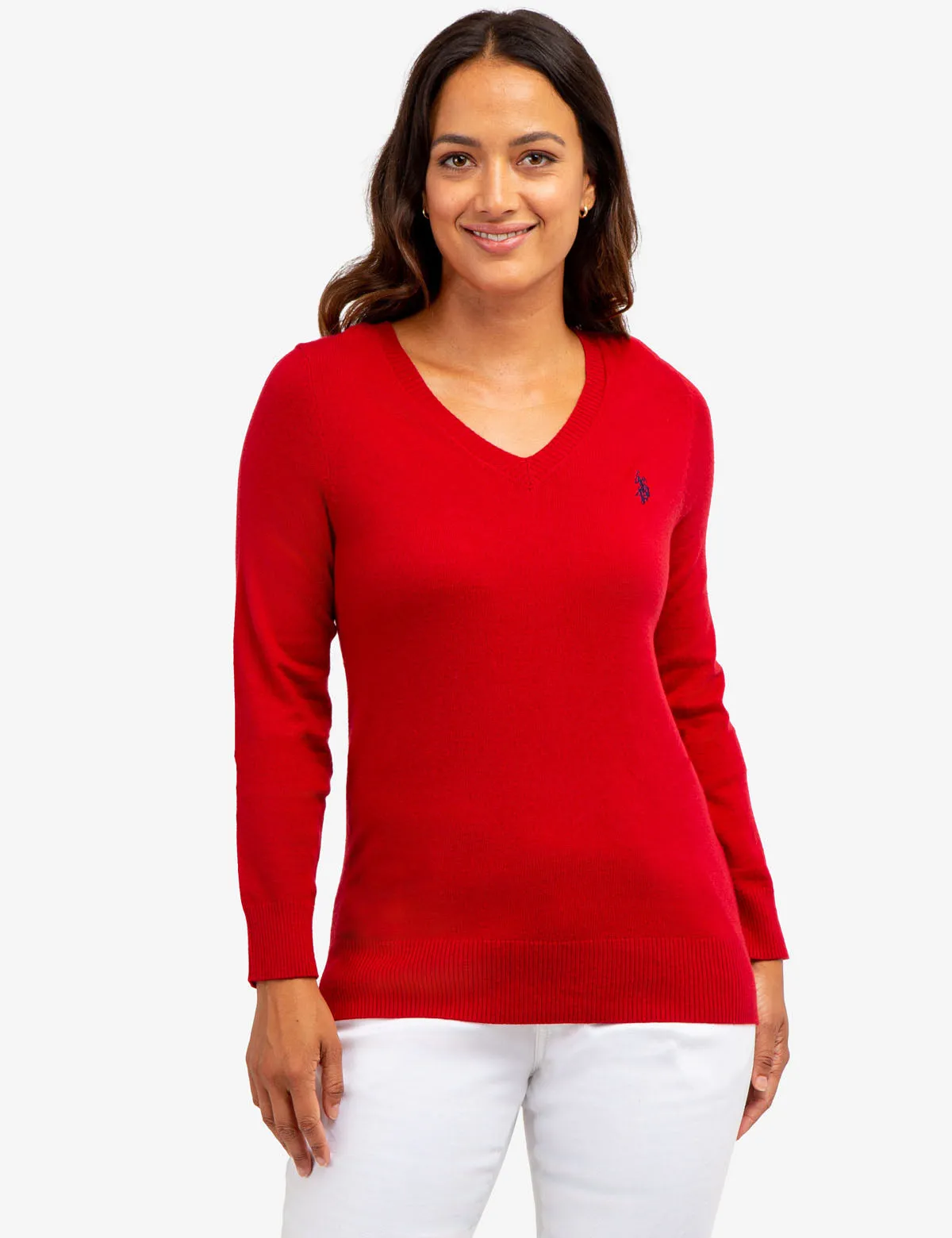 SOFT TOUCH V-NECK SWEATER
