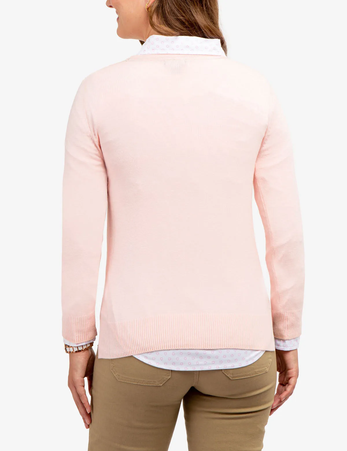 SOFT TOUCH V-NECK SWEATER