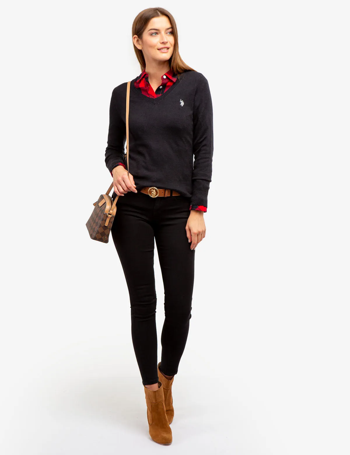 SOFT TOUCH V-NECK SWEATER