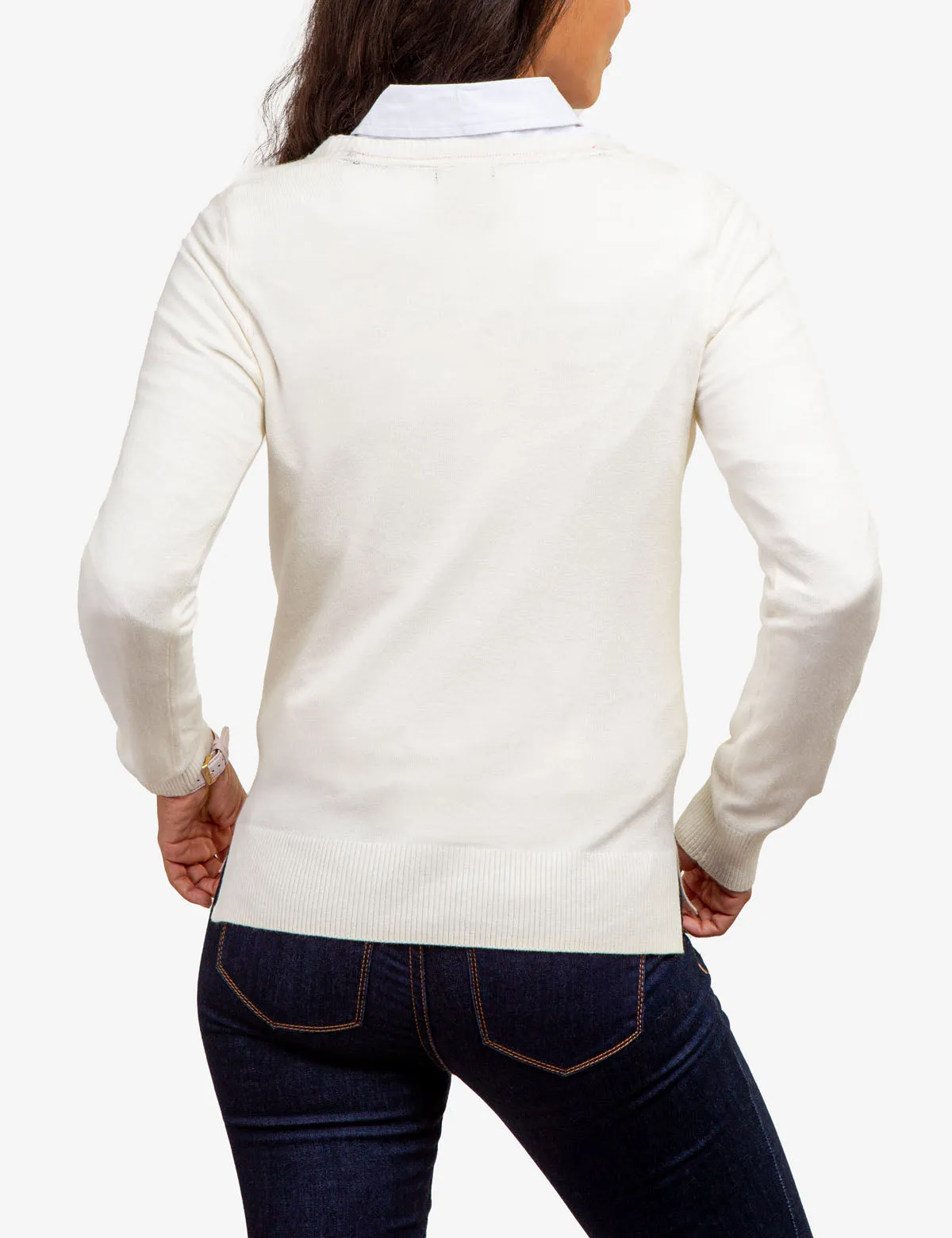SOFT TOUCH V-NECK SWEATER