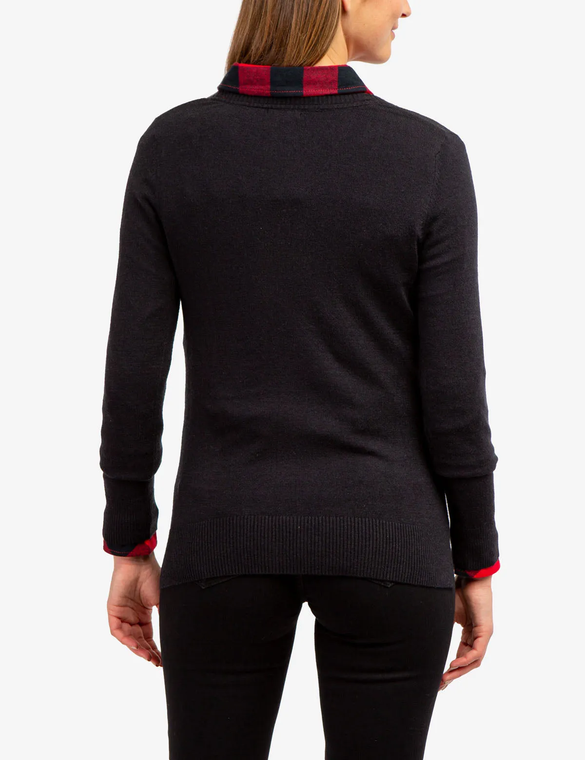 SOFT TOUCH V-NECK SWEATER