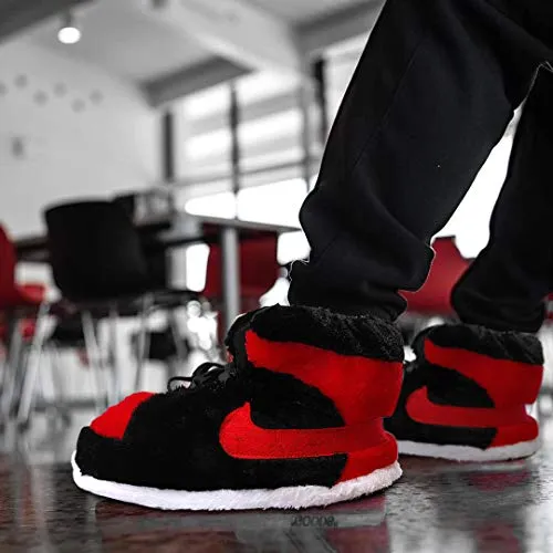 SoleSlip Jordan Alike Sneaker Slippers | Men and Women | Comfy and Cozy | Perfect for Lounging | One Size Fits All |