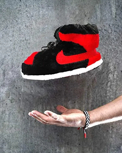 SoleSlip Jordan Alike Sneaker Slippers | Men and Women | Comfy and Cozy | Perfect for Lounging | One Size Fits All |