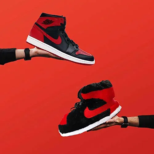 SoleSlip Jordan Alike Sneaker Slippers | Men and Women | Comfy and Cozy | Perfect for Lounging | One Size Fits All |