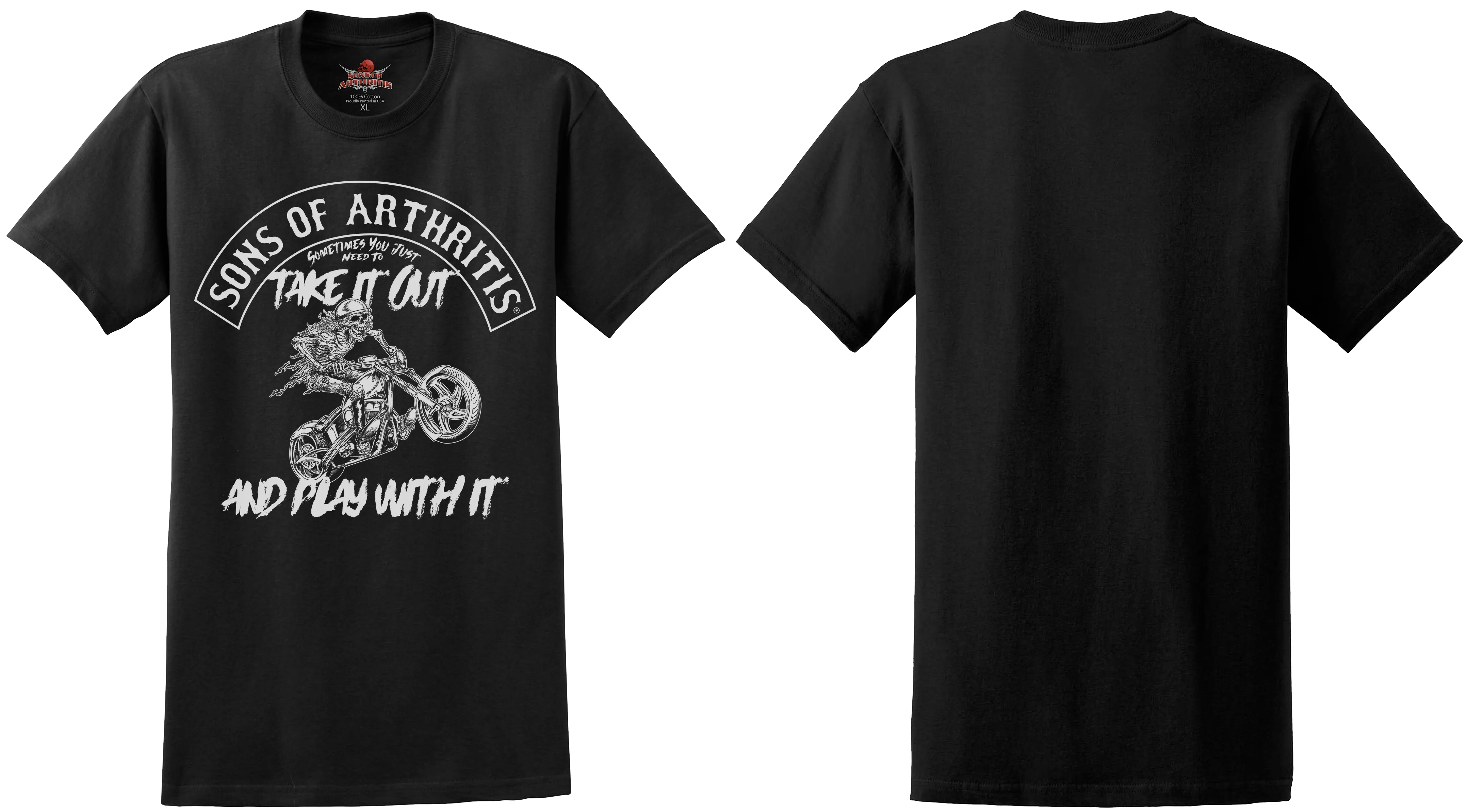 Sons of Arthritis Take It Out Chapter - Black (See More Styles)