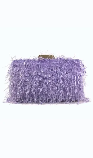SQUARE TASSEL CLUTCH