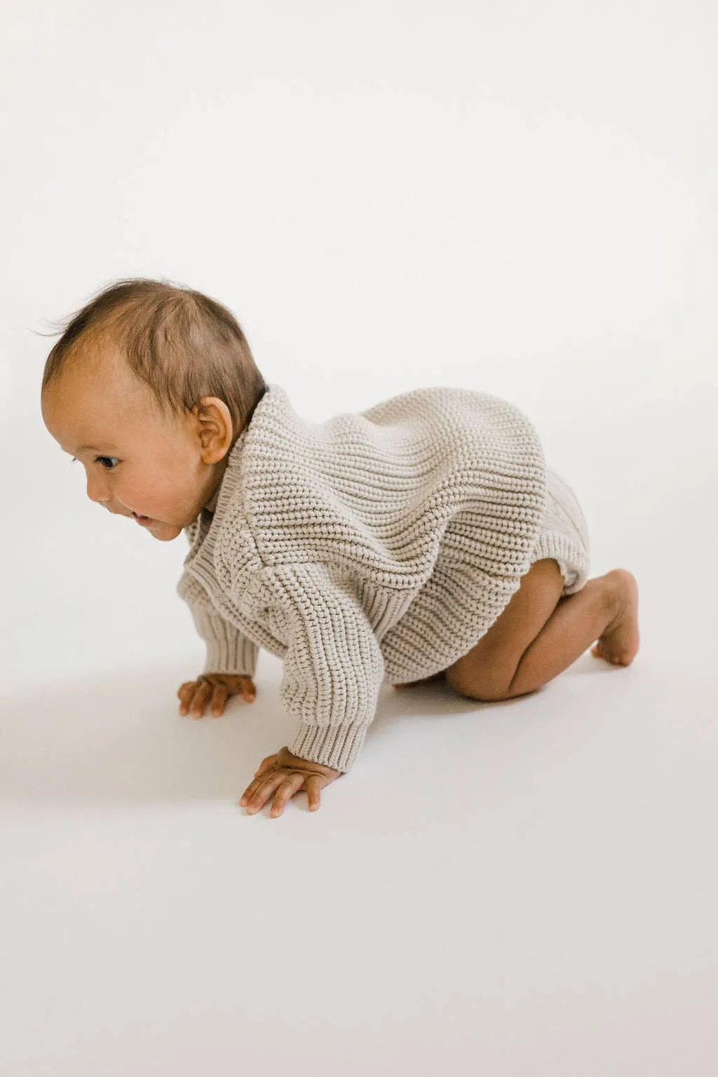 ‘Stone’ Chunky Knit Sweater
