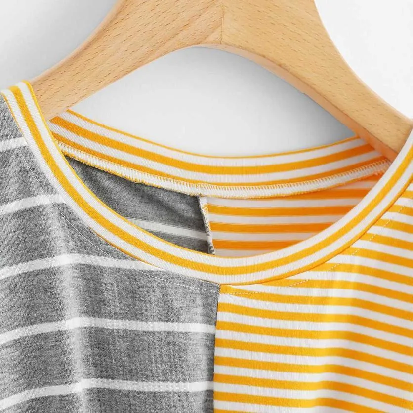 Striped Bow Tie T-Shirt