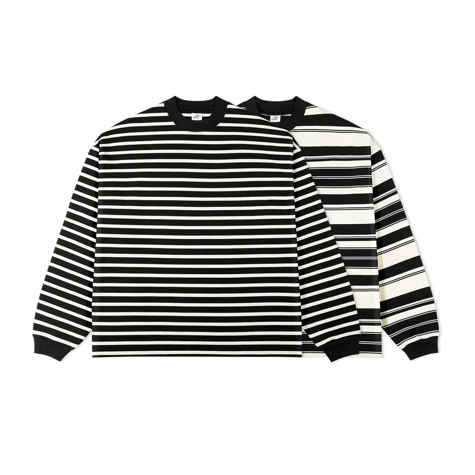 Striped Crew Neck Sweatshirt