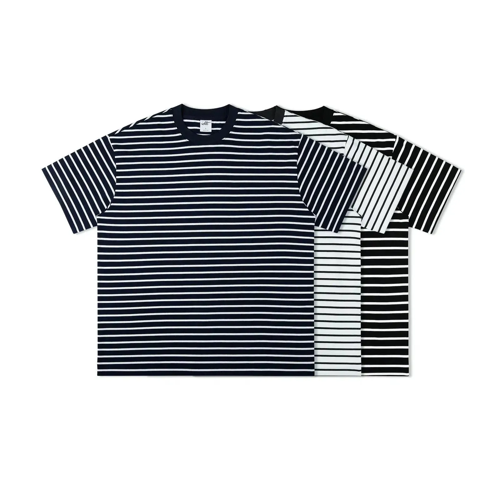 Striped Crew Neck T-shirt