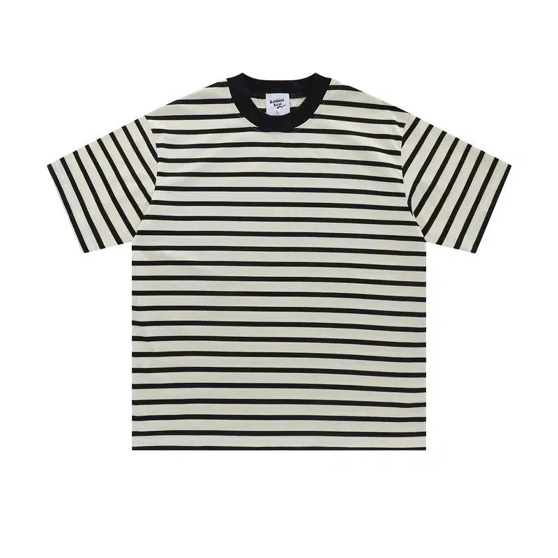 Striped Crew Neck T-shirt