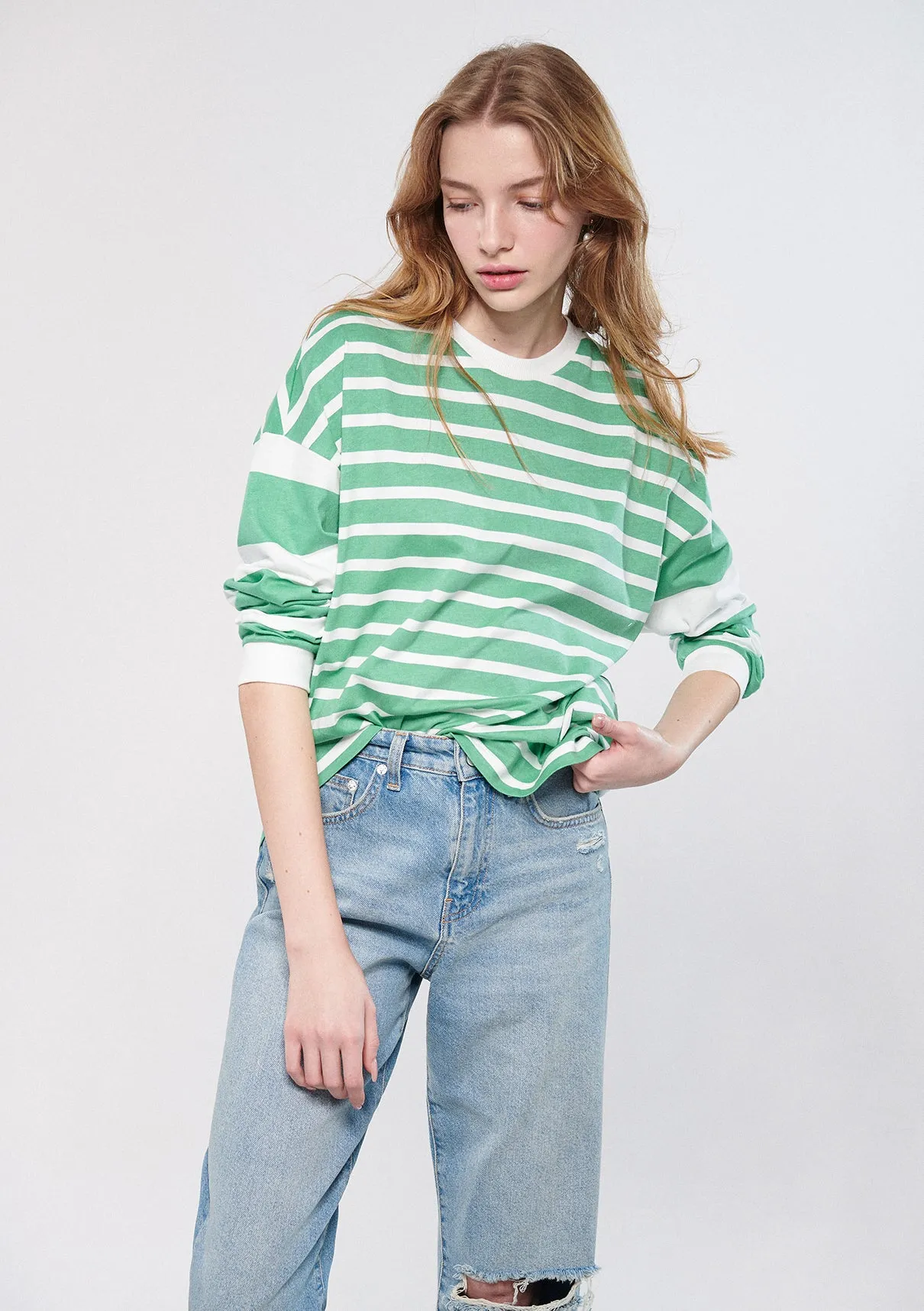 Striped Green T-Shirt