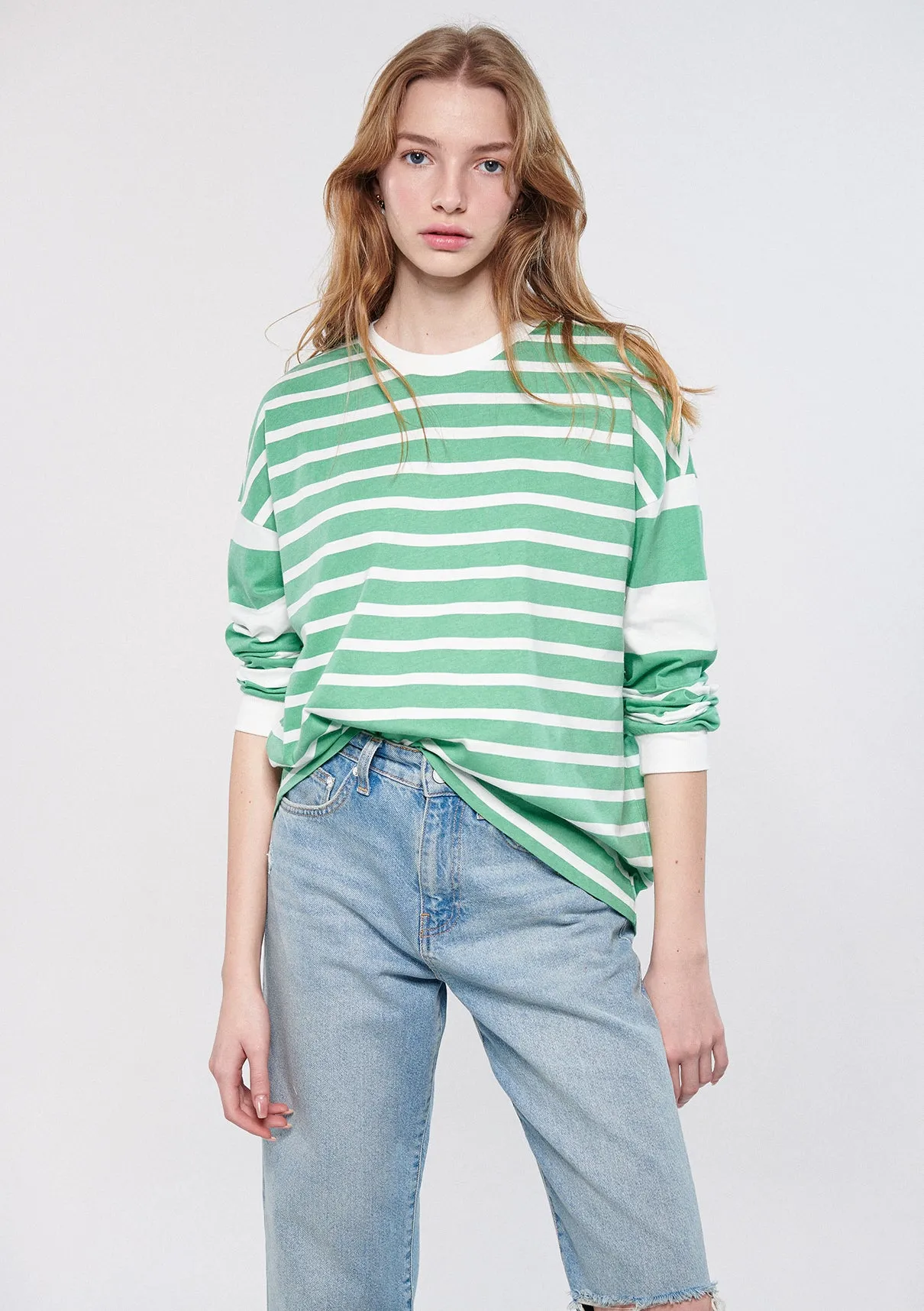 Striped Green T-Shirt