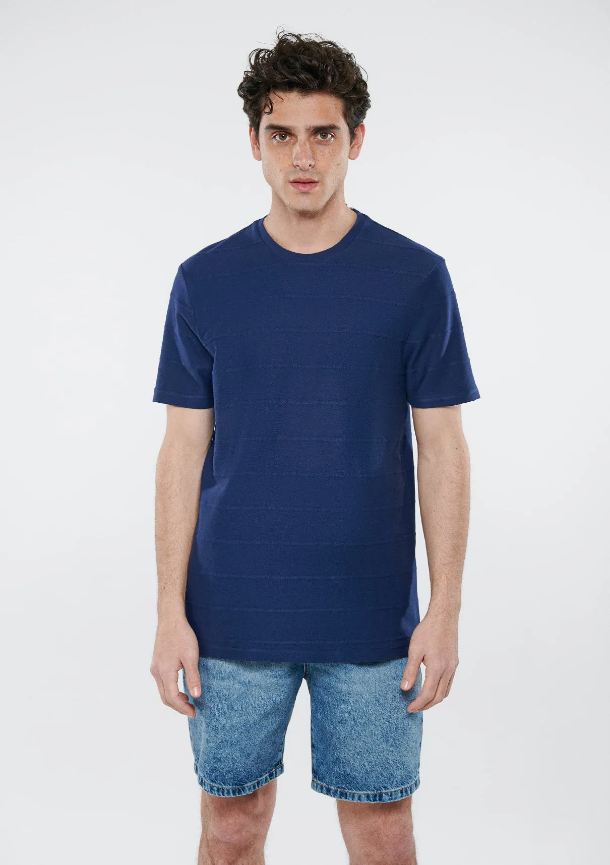 Striped Navy T-Shirt