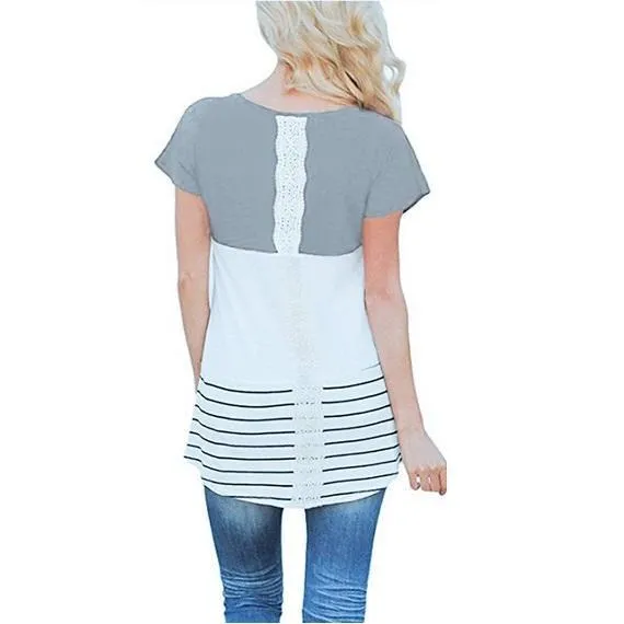 Striped T-Shirt (4 Colors)