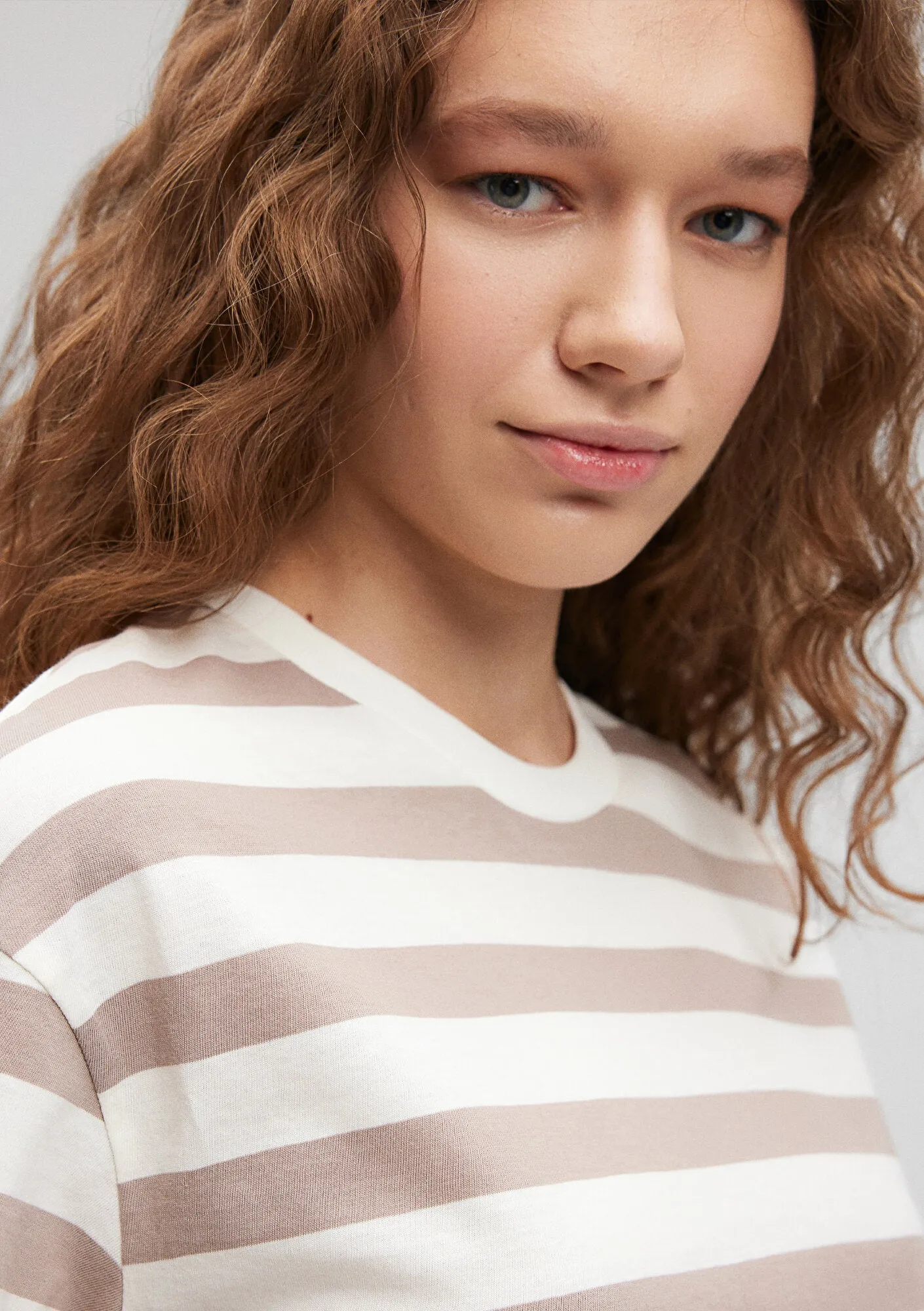 Striped White T-Shirt