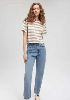 Striped White T-Shirt