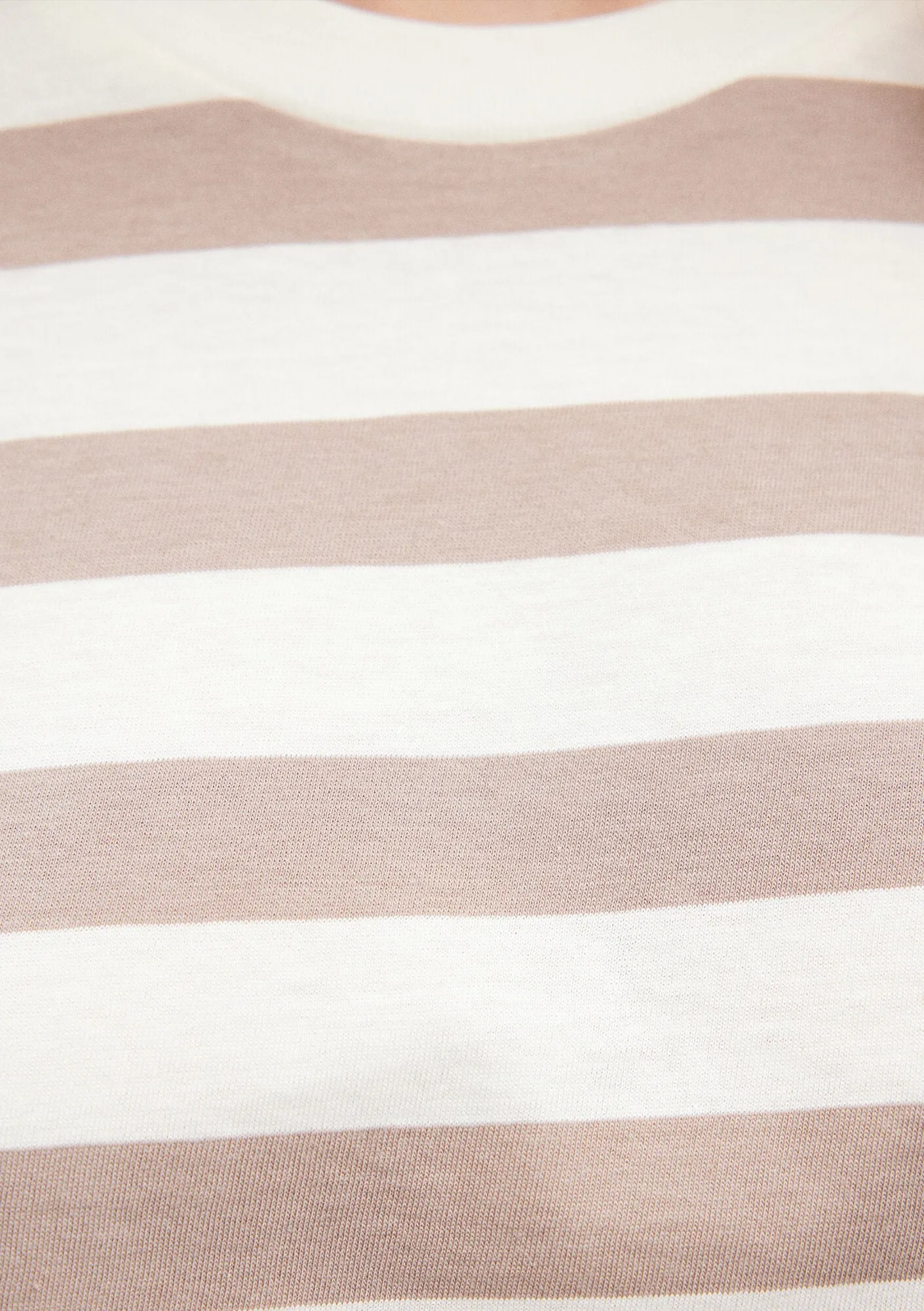 Striped White T-Shirt