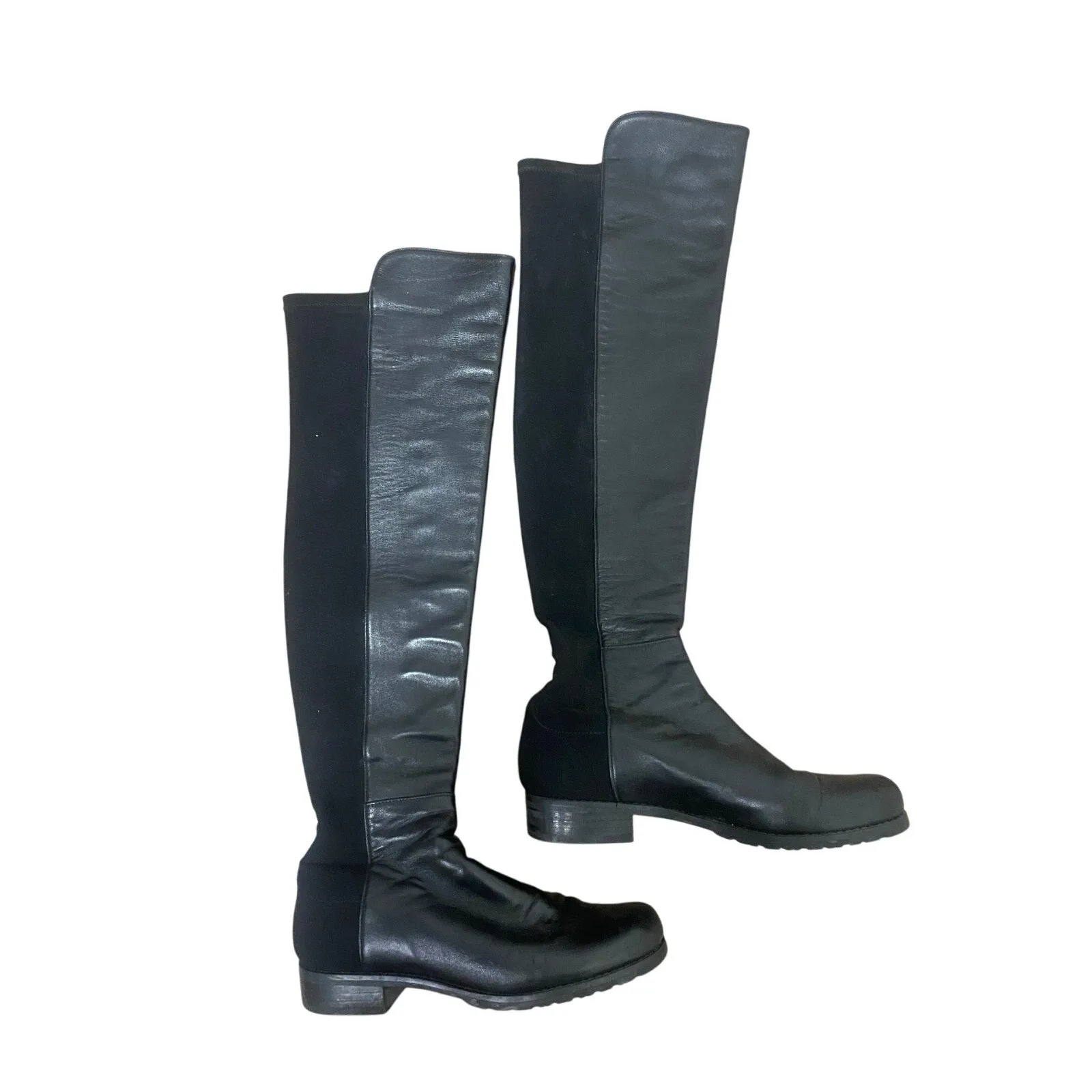 Stuart Weitzmen Black Knee High Boots Sz 5.5