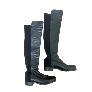 Stuart Weitzmen Black Knee High Boots Sz 5.5