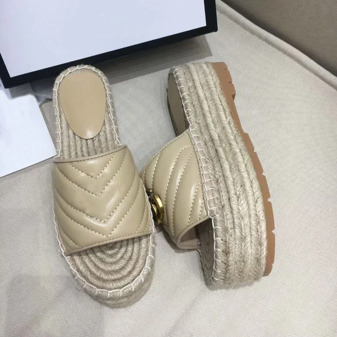 Summer Slippers Women Outer Wear Fashion Platform Flats Shoes