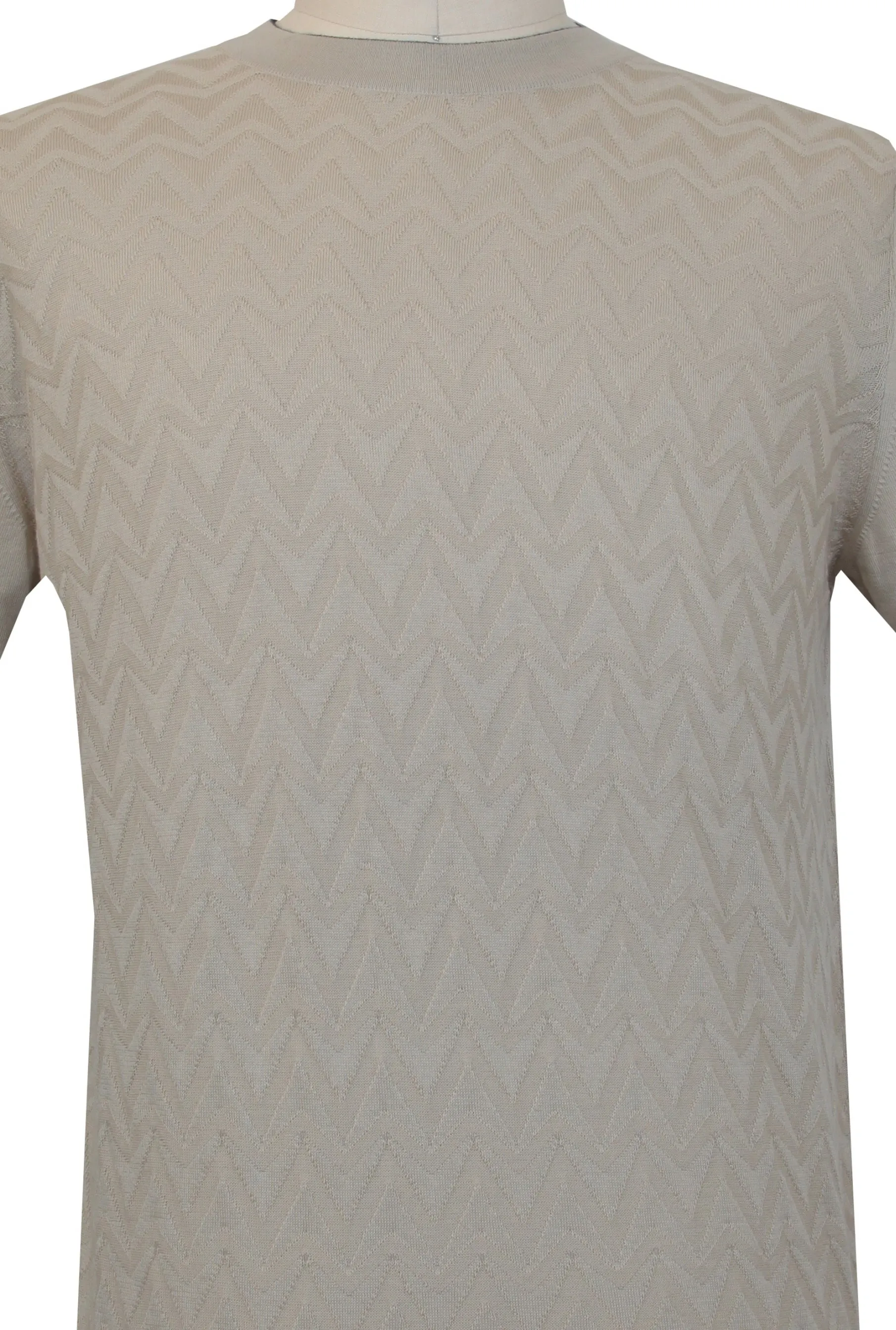 Svevo Parma Beige Crewneck Sweater