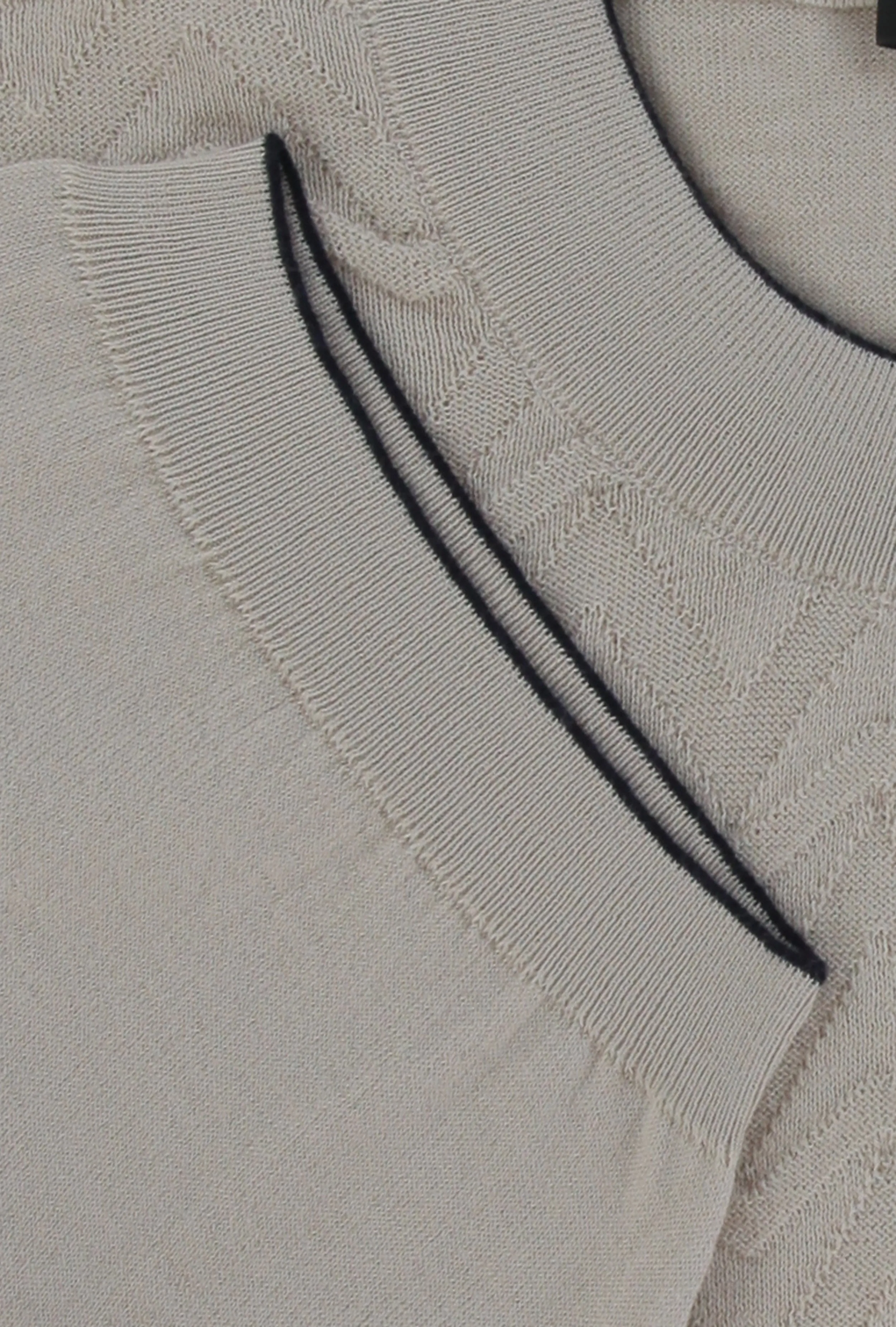Svevo Parma Beige Crewneck Sweater