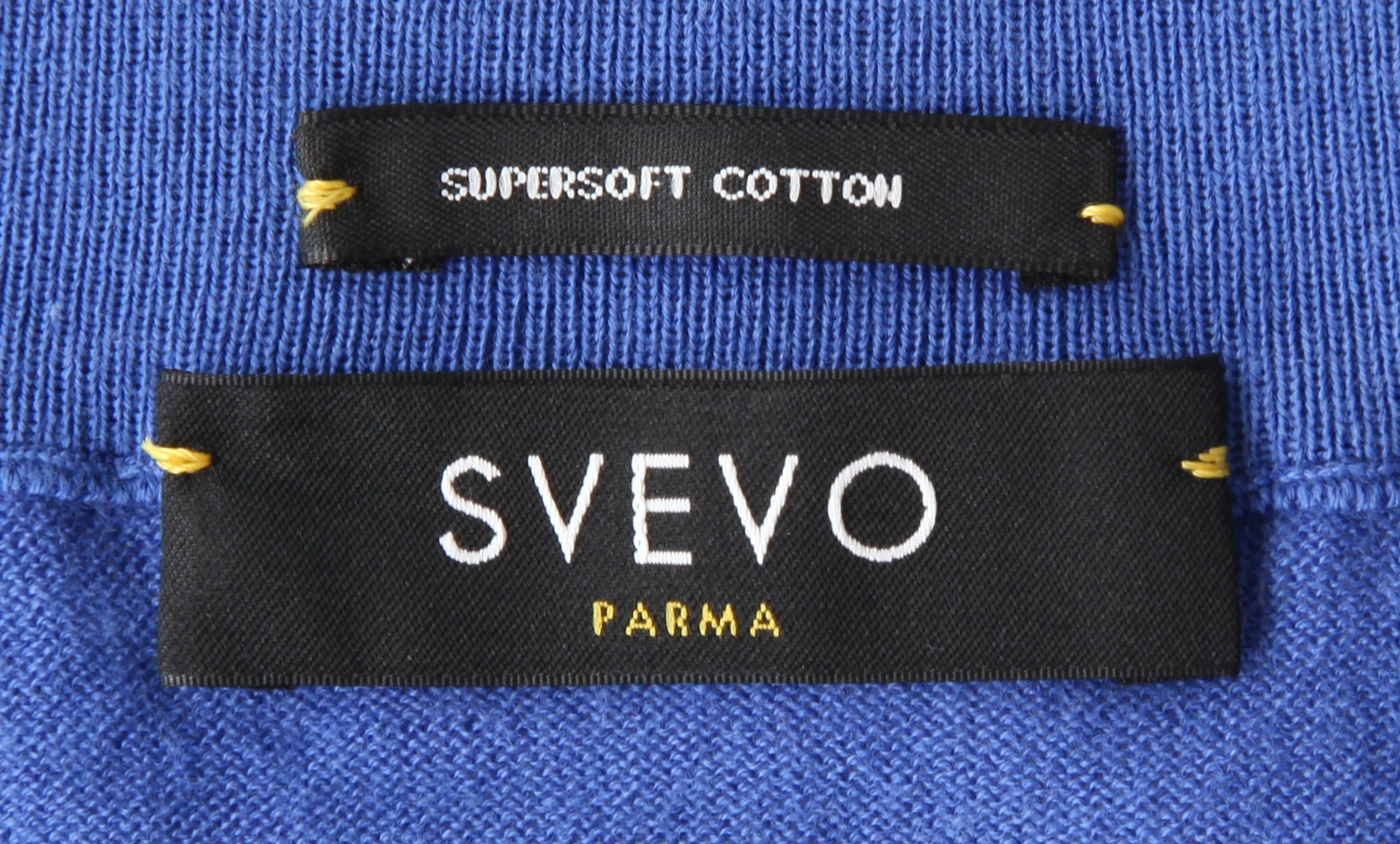 Svevo Parma Blue Crewneck Sweater