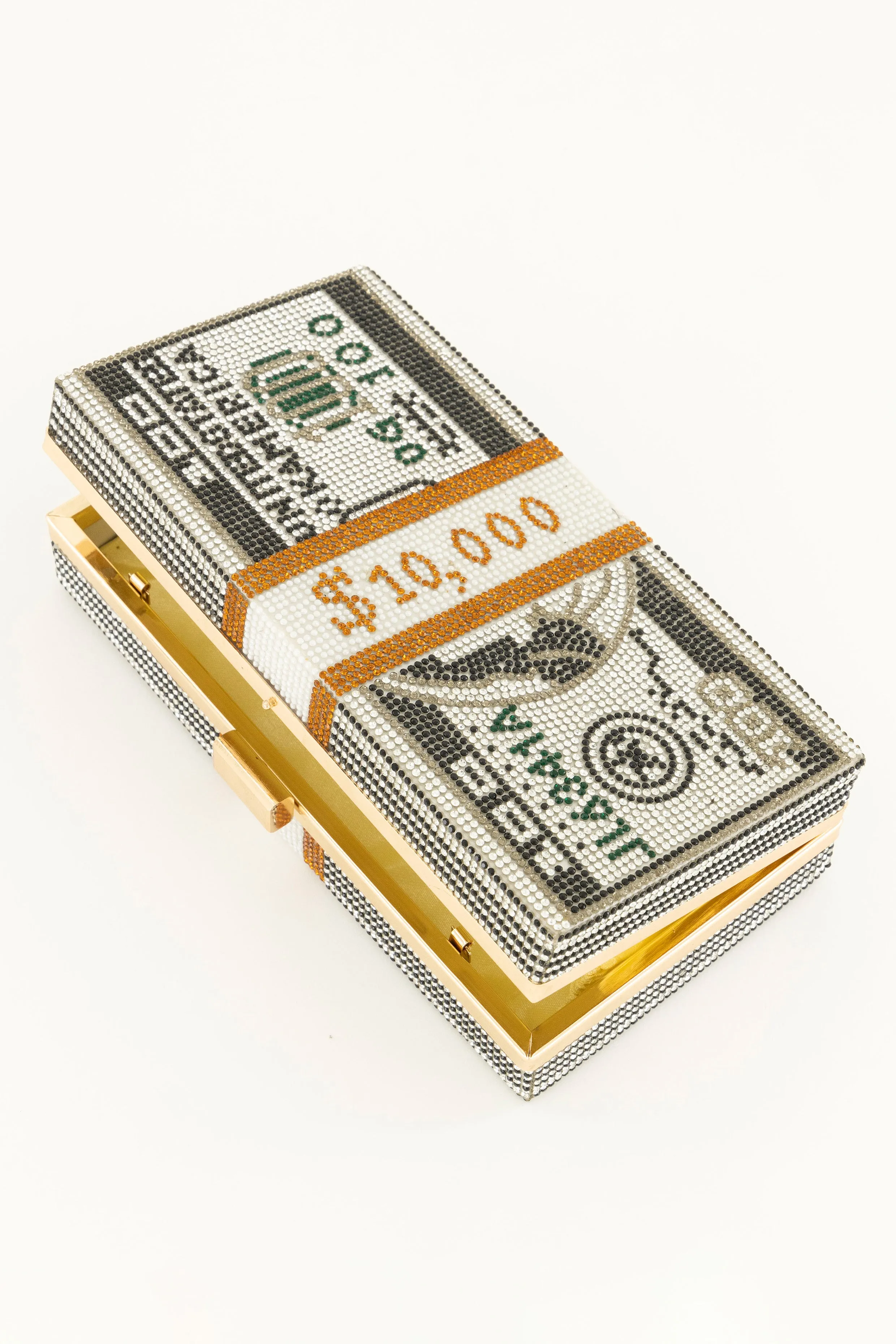 Take His Money Embellished Clutch