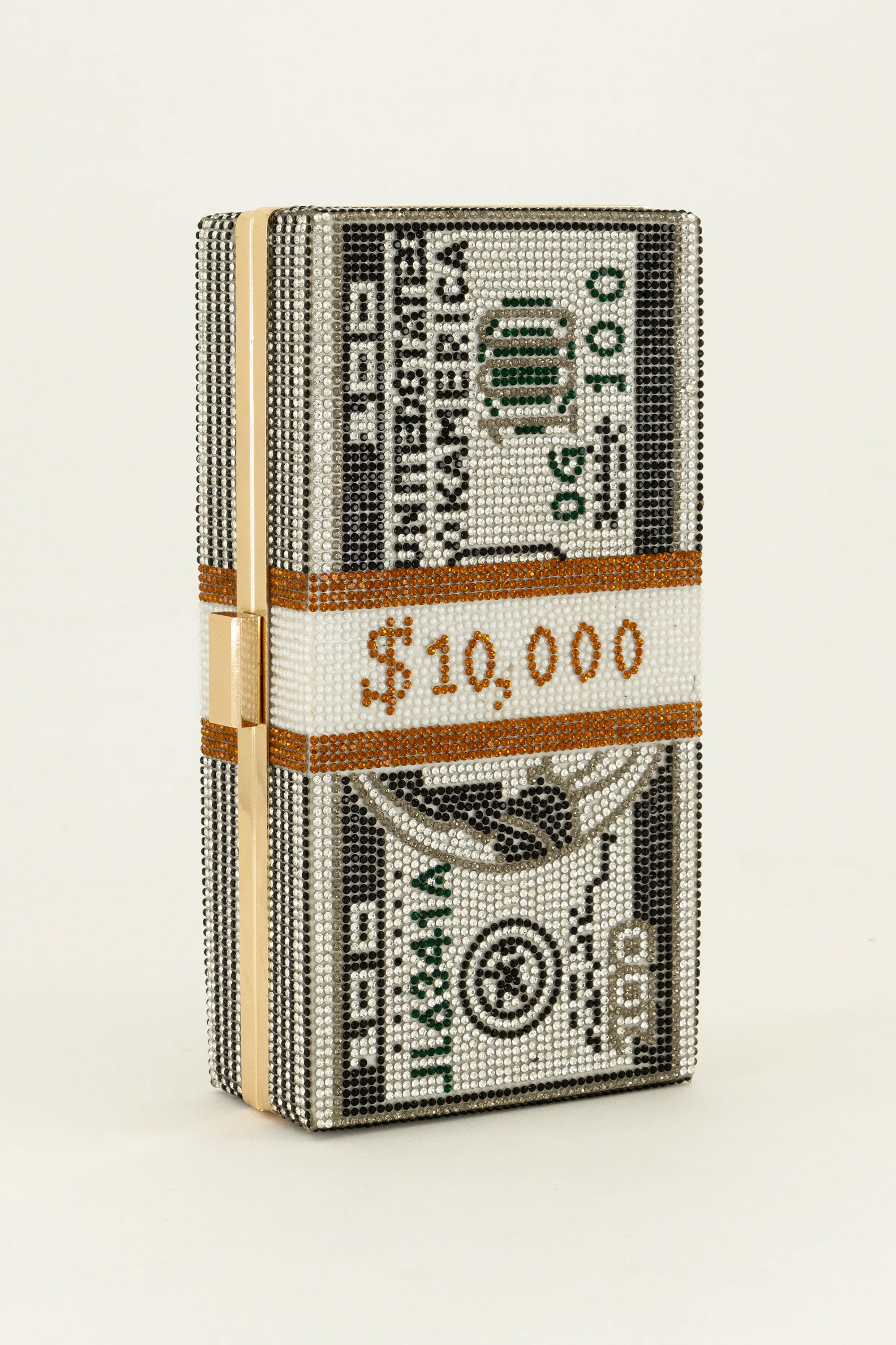 Take His Money Embellished Clutch