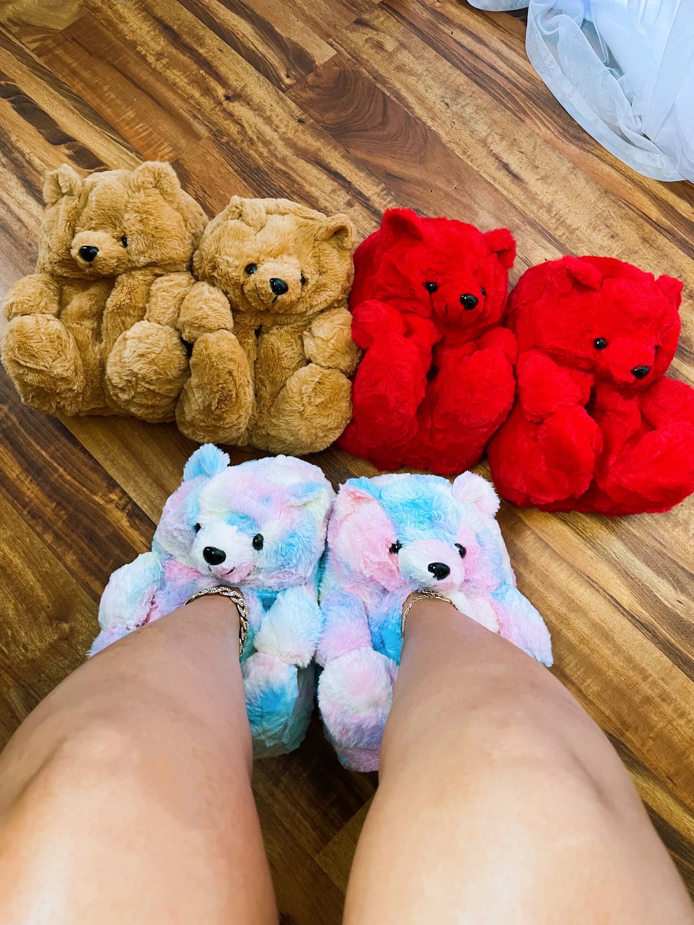 Teddy Bear Slippers