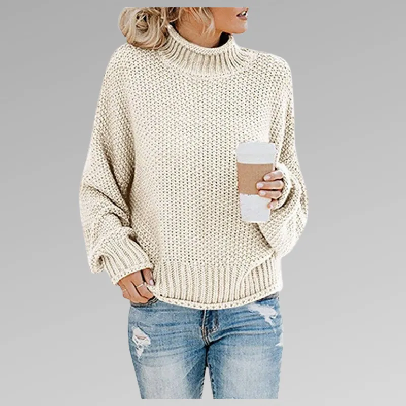 Temia | Cozy Knit Turtleneck Sweater
