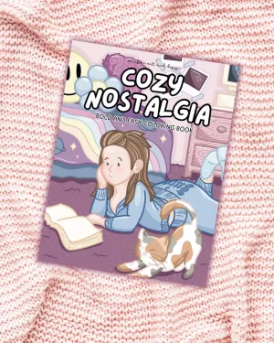 The Cozy Nostalgia Coloring Book by Serafine Art and Design
