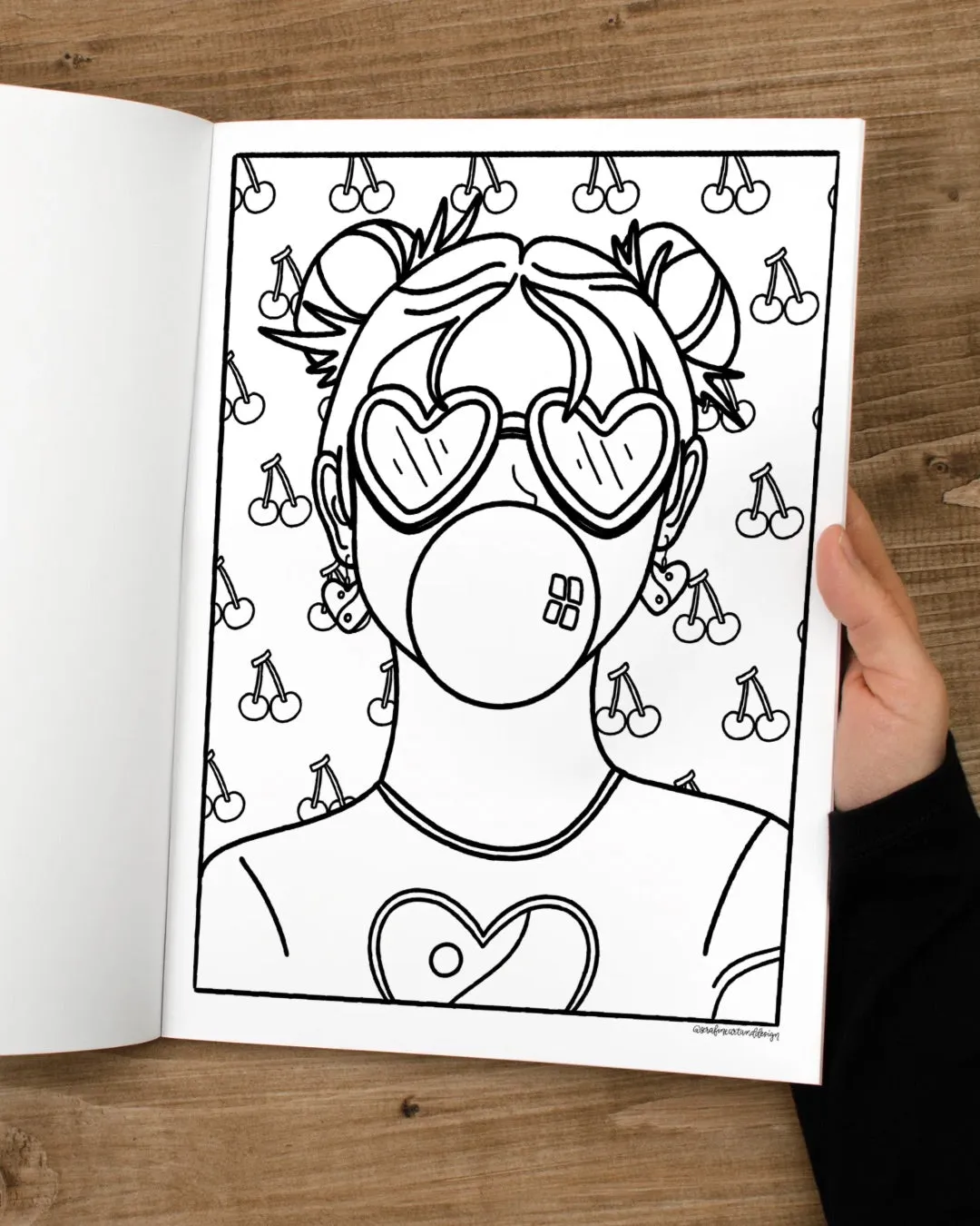 The Cozy Nostalgia Coloring Book by Serafine Art and Design
