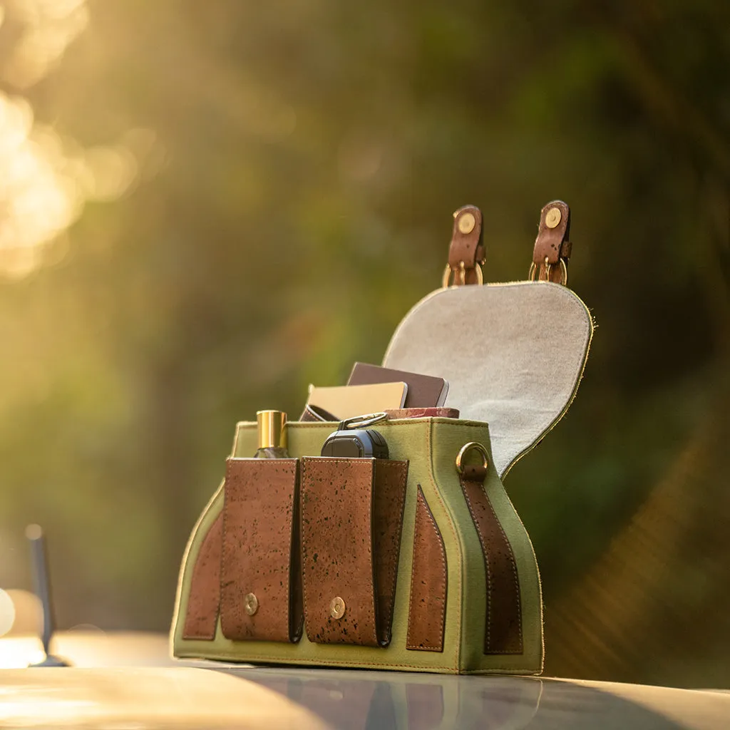 The Daakiya Cork Satchel