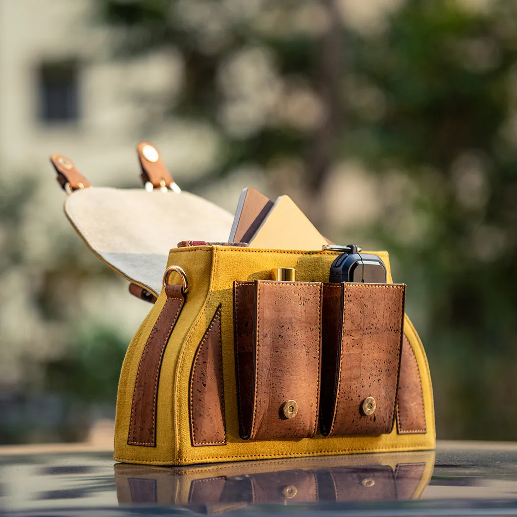 The Daakiya Cork Satchel