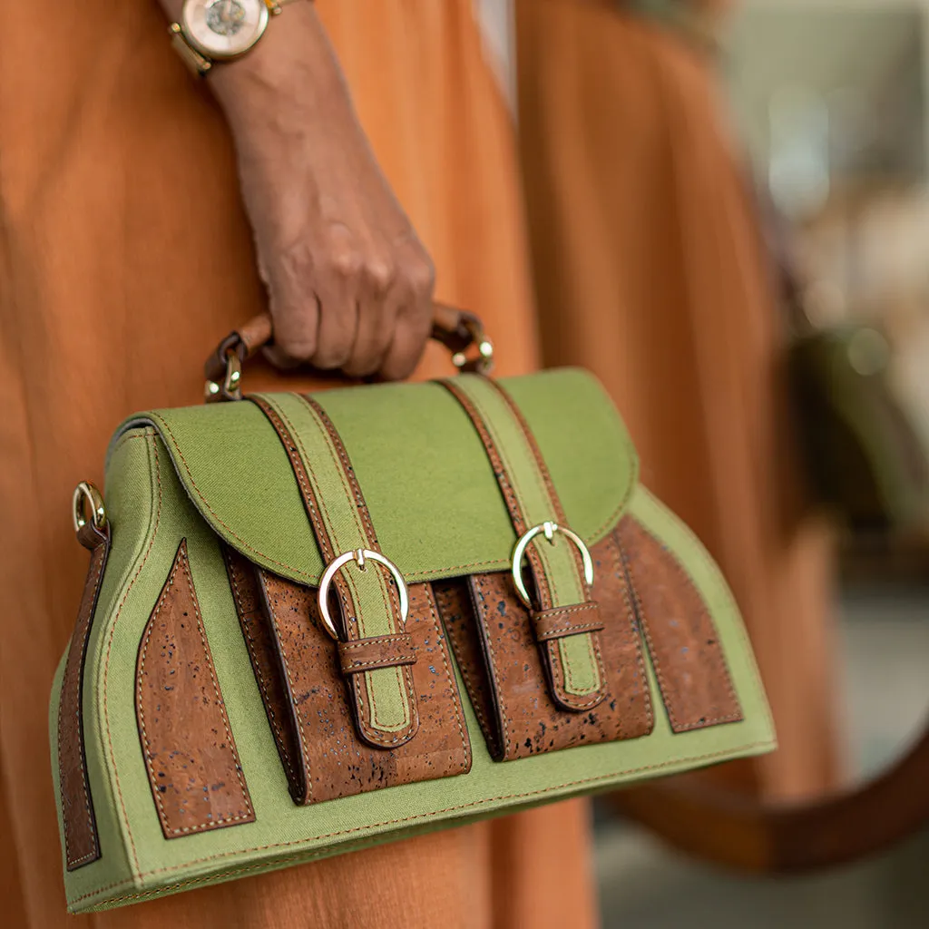 The Daakiya Cork Satchel