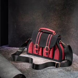 The Daakiya Noir Cork Satchel