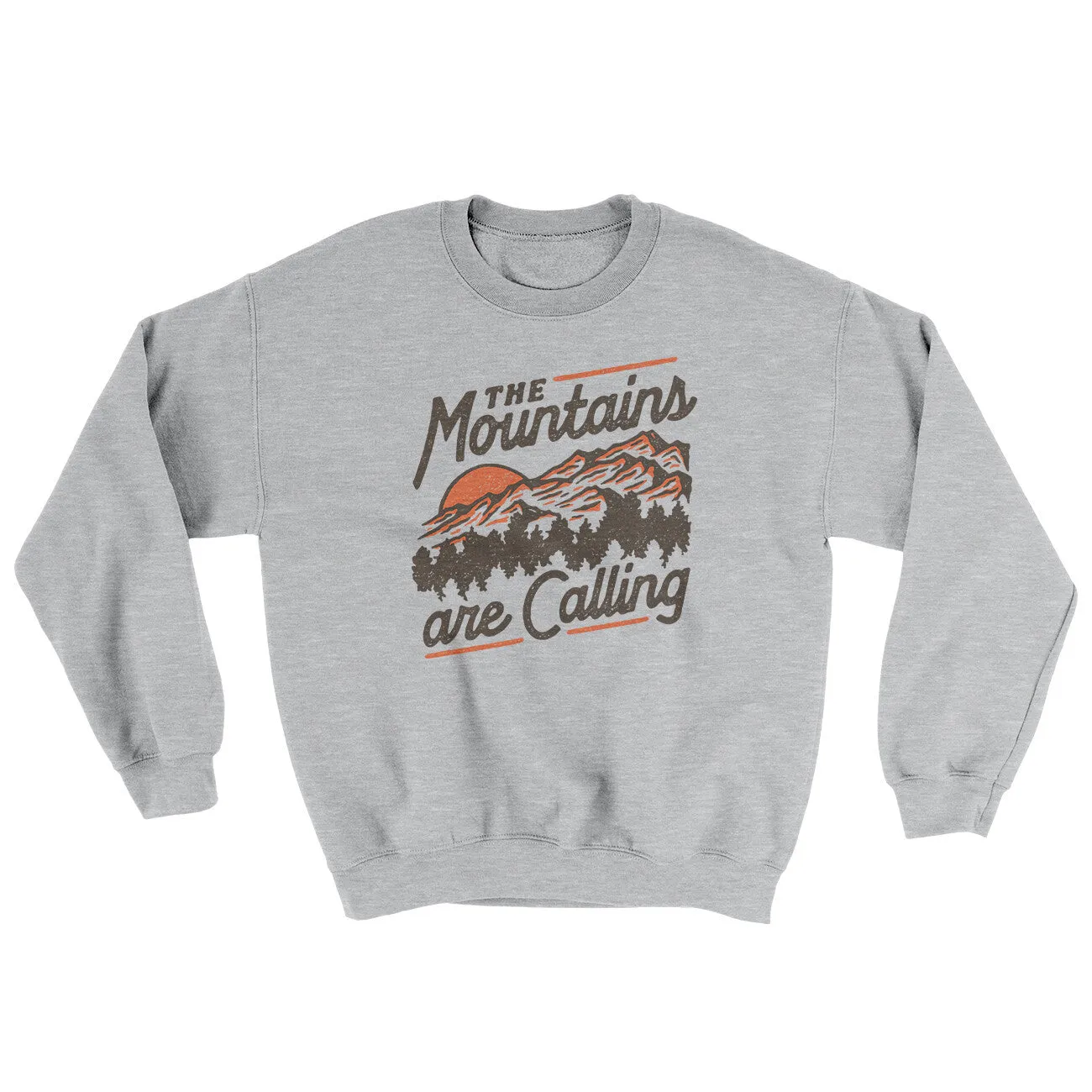 The Mountains Are Calling Ugly Sweater