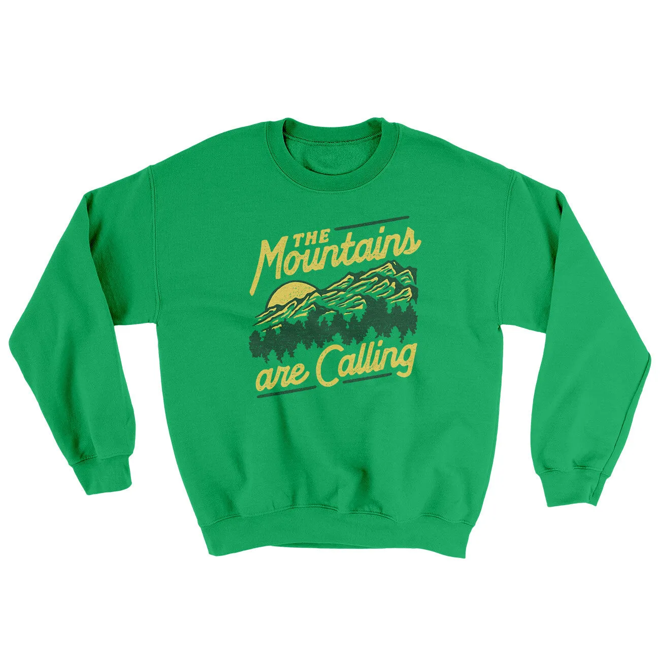 The Mountains Are Calling Ugly Sweater
