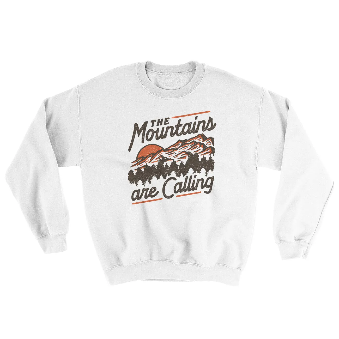 The Mountains Are Calling Ugly Sweater