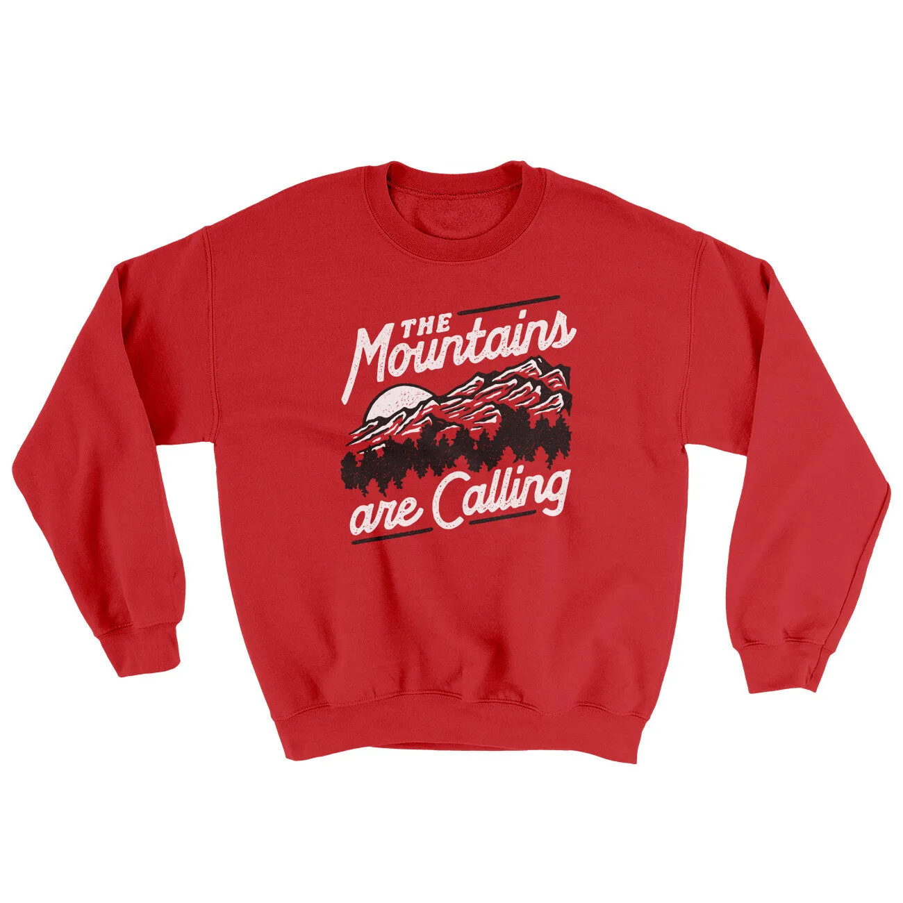 The Mountains Are Calling Ugly Sweater