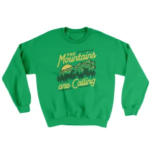 The Mountains Are Calling Ugly Sweater