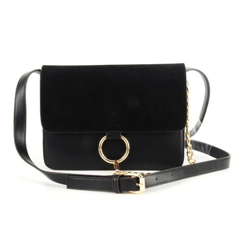 The Suede Leather Crossbody Bag