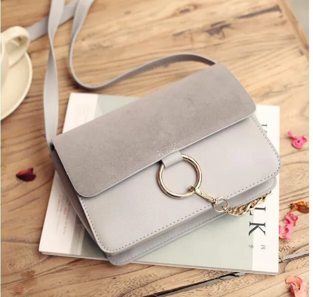 The Suede Leather Crossbody Bag