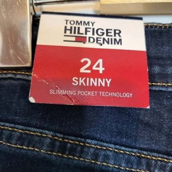 Tommy Hilfiger Dark Blue Skinny Jeans Size 24