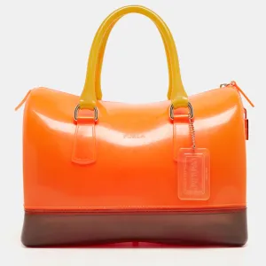 Tri Color Rubber Candy Satchel