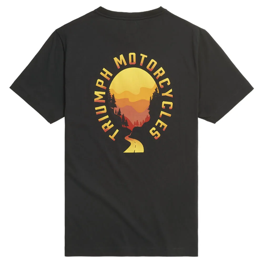 Triumph Sunset T-Shirt Black