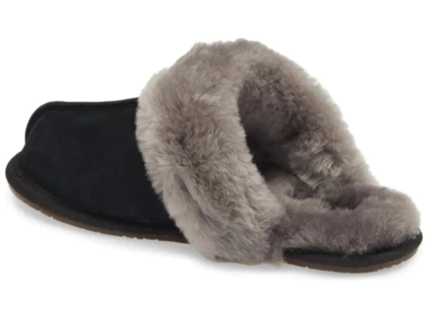 UGG: Scuffette II Black & Grey