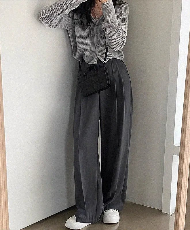 V-neck cardigan
